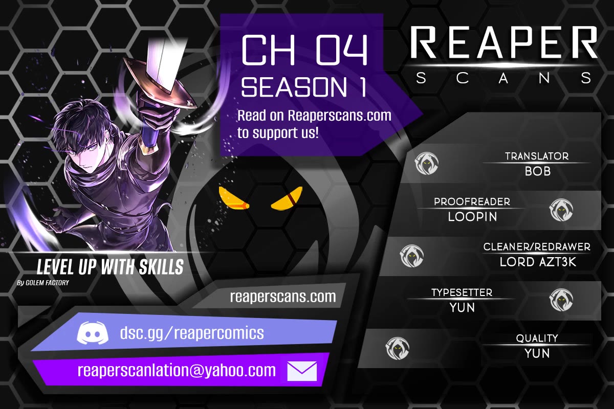 Level Up With Skills chapter 4 page 1