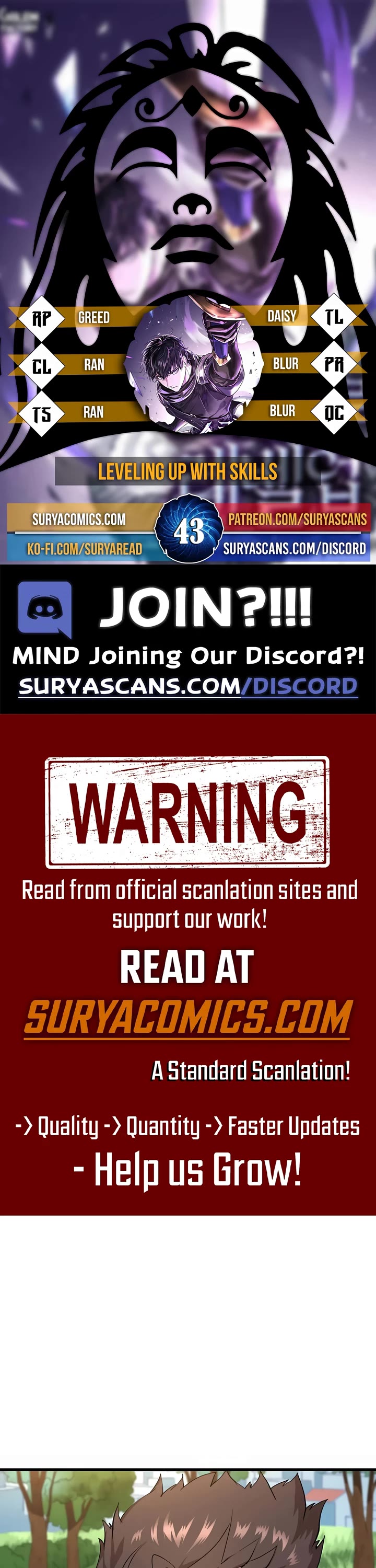 Level Up With Skills chapter 43 page 1