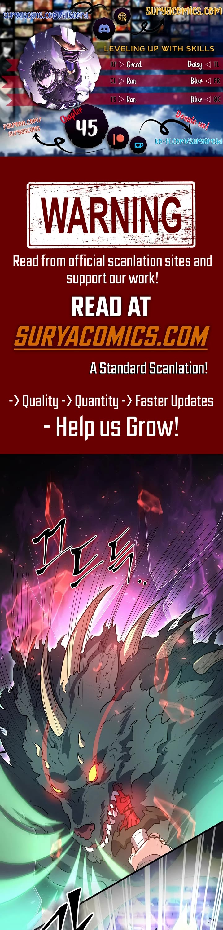 Level Up With Skills chapter 45 page 1