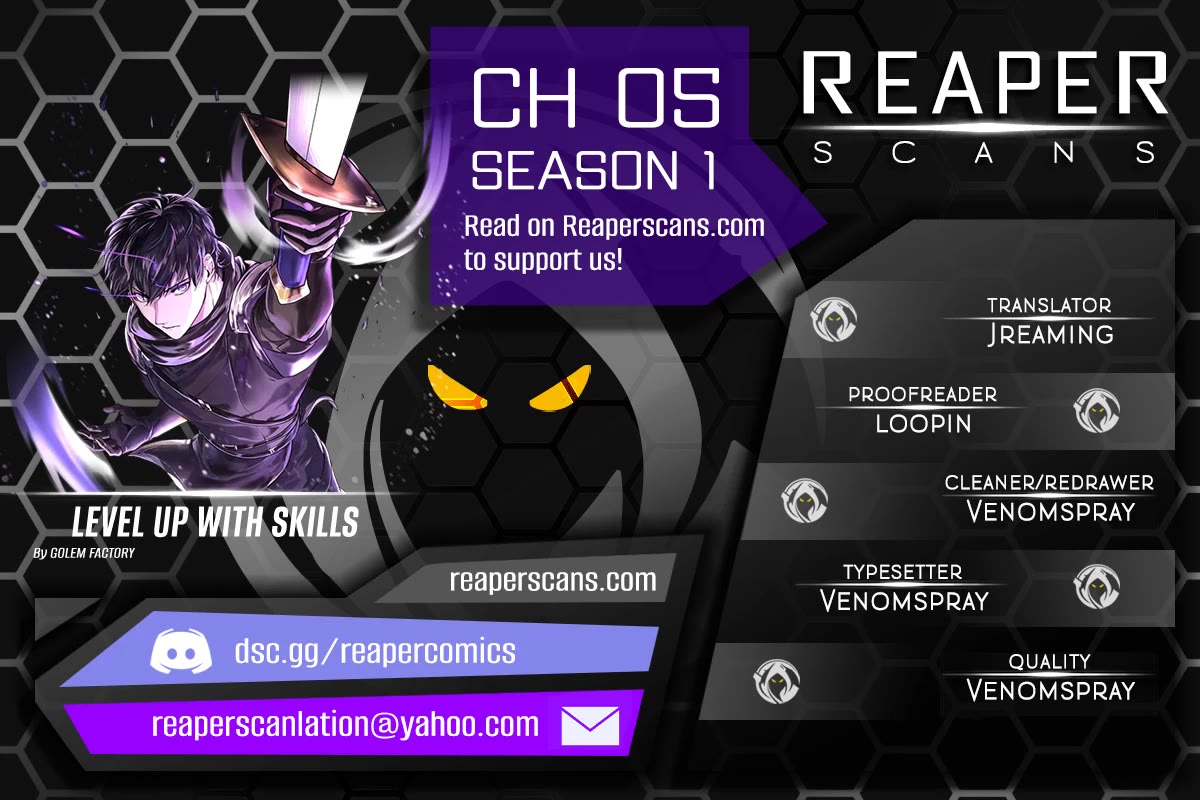 Level Up With Skills chapter 5 page 1