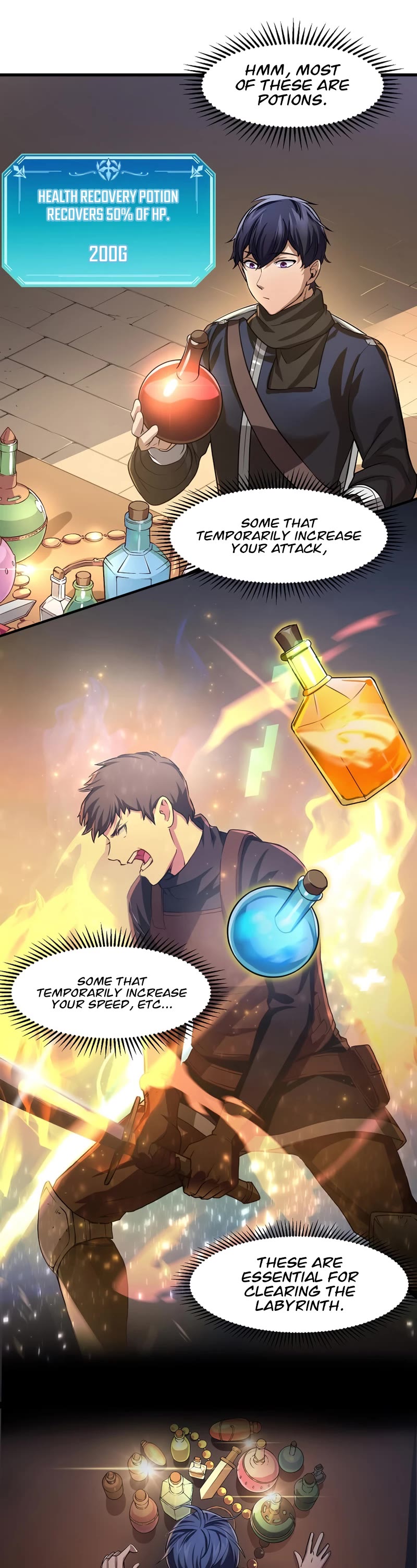 Level Up With Skills chapter 7 page 19