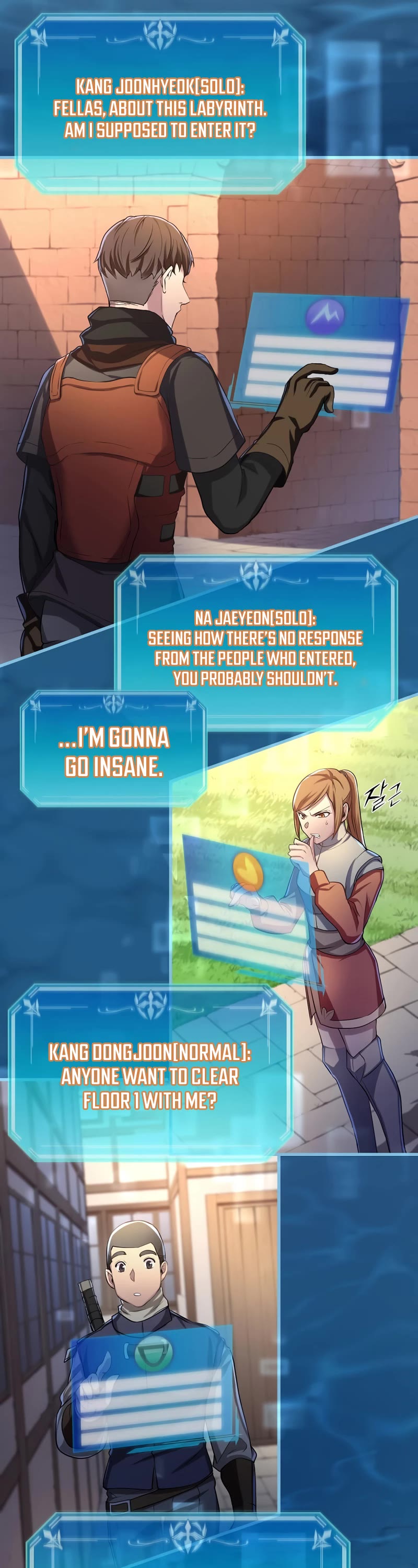 Level Up With Skills chapter 8 page 18