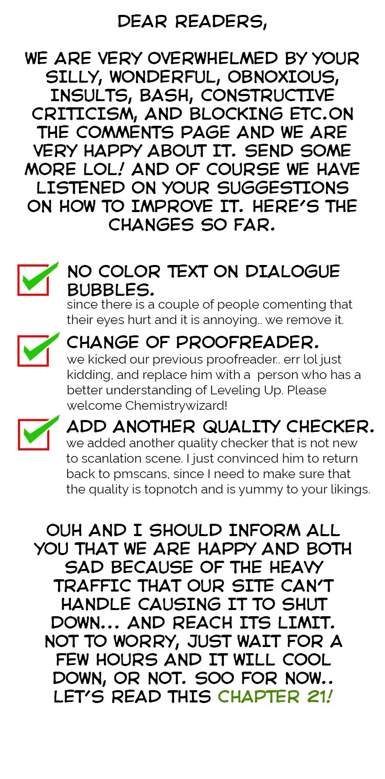 Leveling Up, By Only Eating! chapter 21 page 2