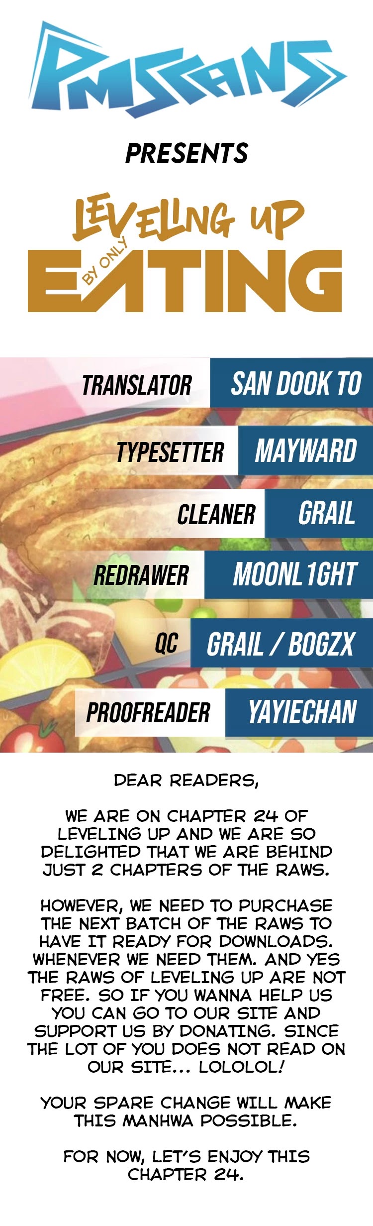 Leveling Up, By Only Eating! chapter 24 page 1