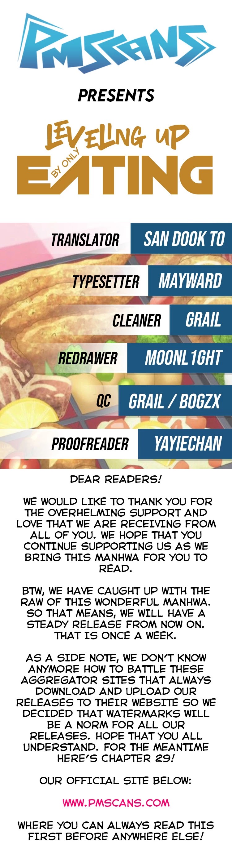 Leveling Up, By Only Eating! chapter 29 page 1