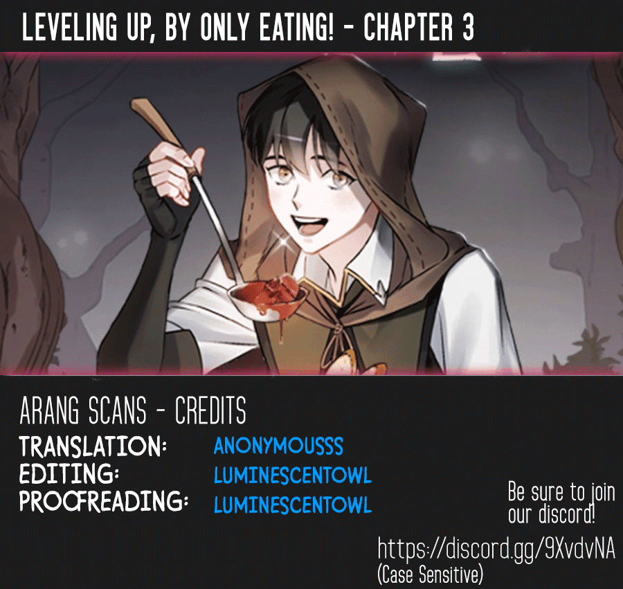 Leveling Up, By Only Eating! chapter 3 page 1
