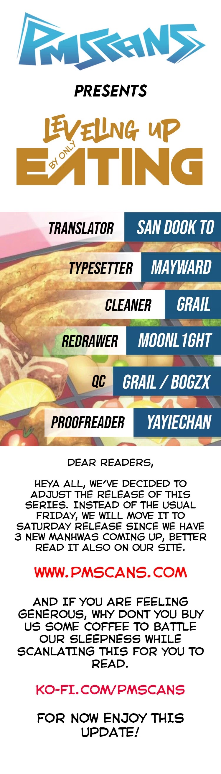 Leveling Up, By Only Eating! chapter 33 page 1