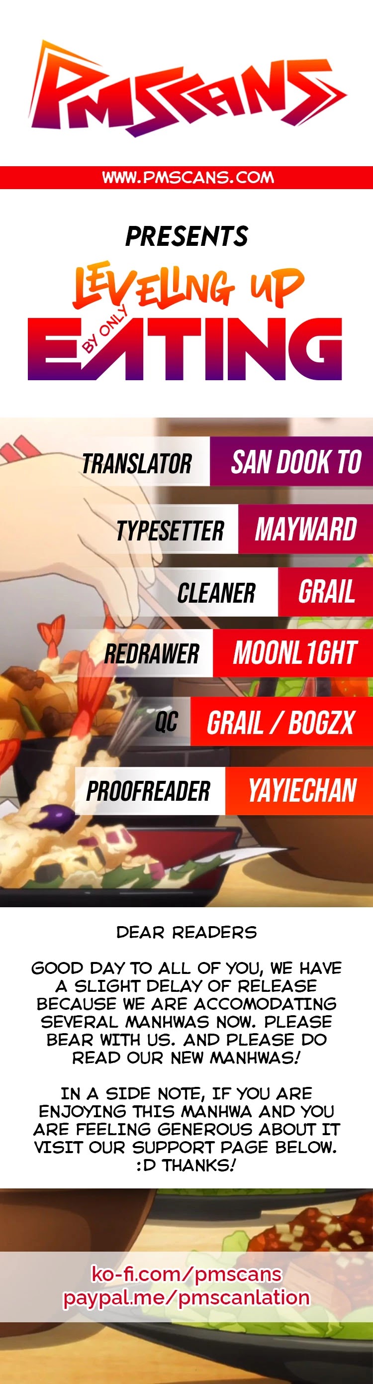 Leveling Up, By Only Eating! chapter 36 page 1