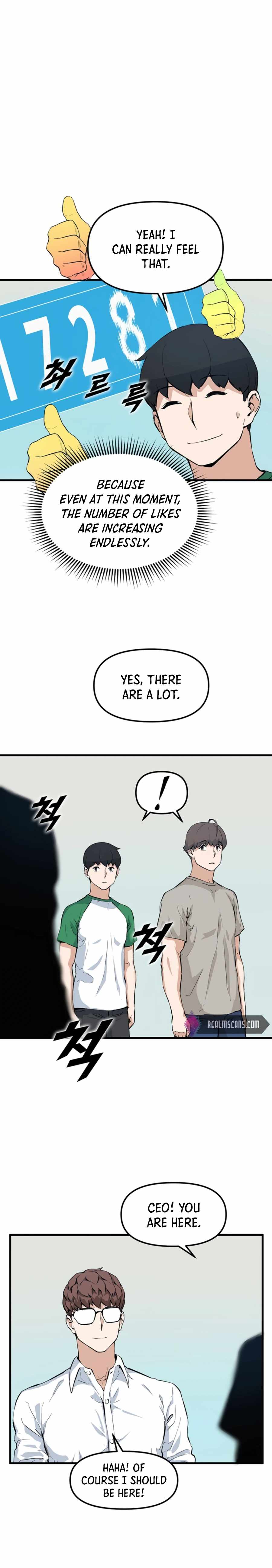 Leveling Up With Likes chapter 24 page 14