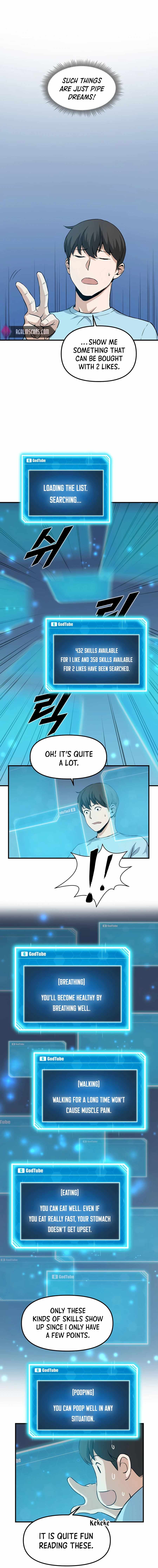 Leveling Up With Likes chapter 3 page 13