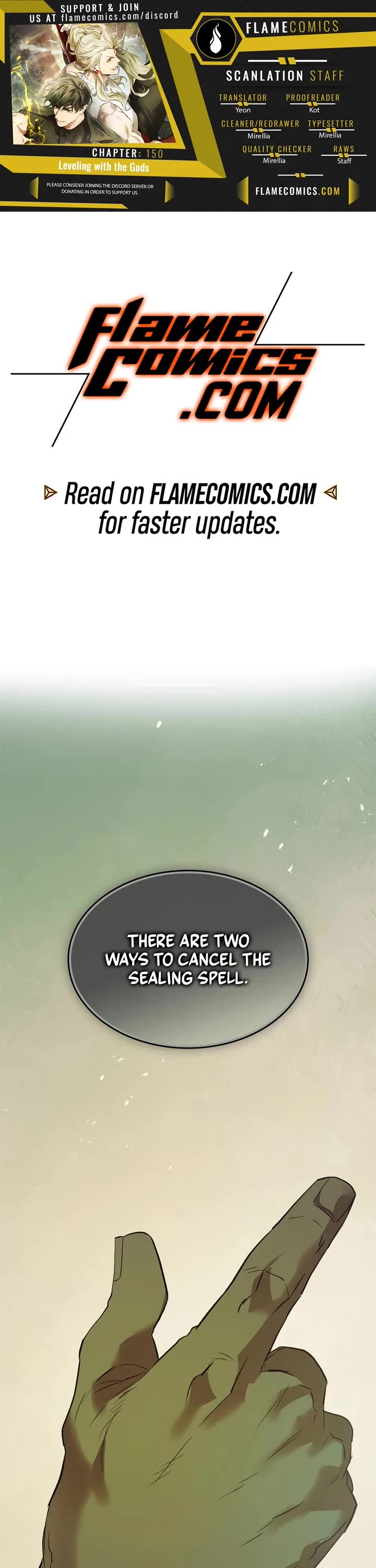 Leveling With The Gods chapter 150 page 1