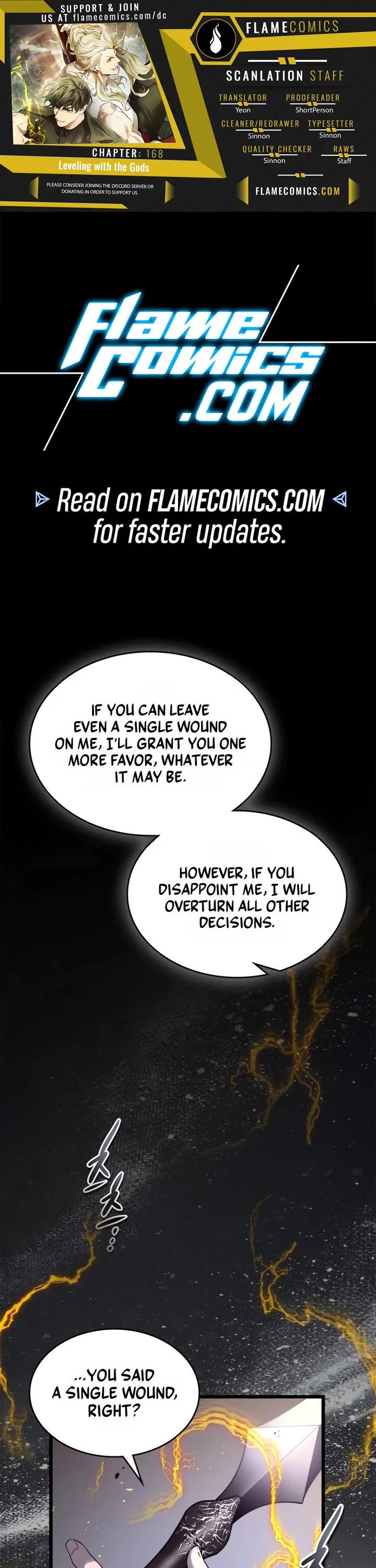 Leveling With The Gods chapter 168 page 1