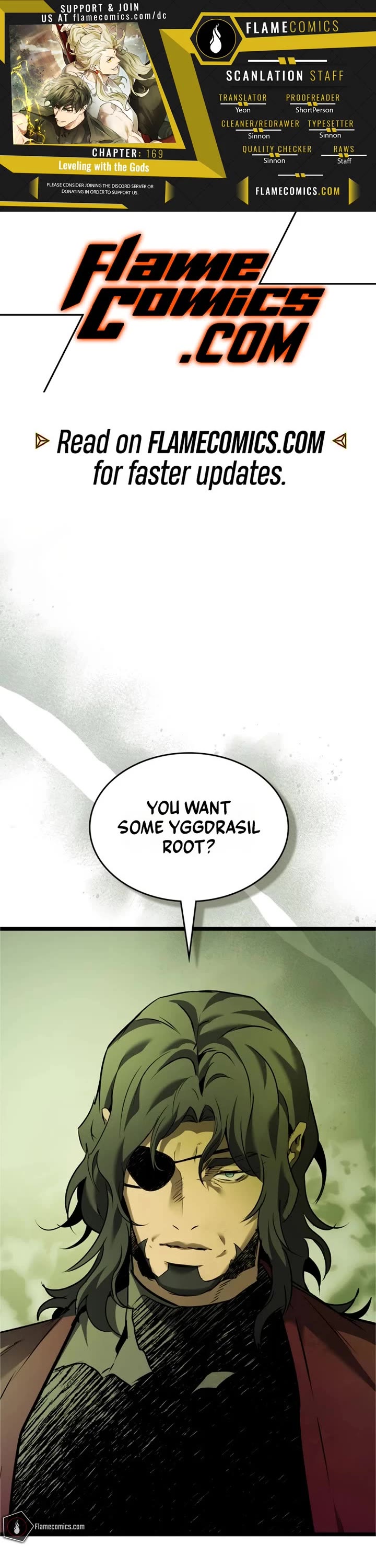 Leveling With The Gods chapter 169 page 1