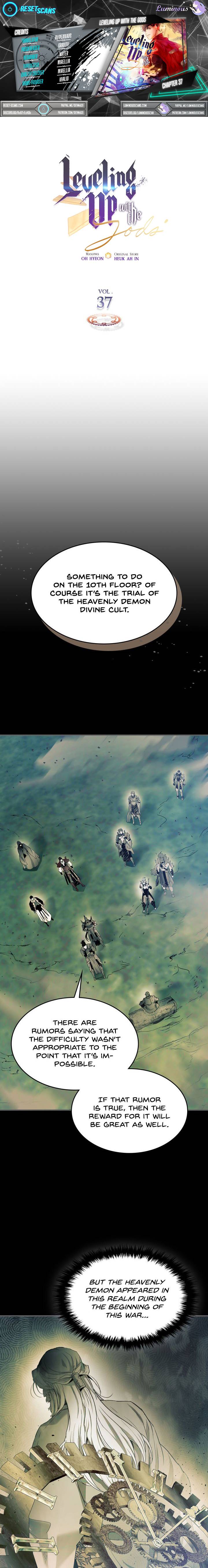 Leveling With The Gods chapter 37 page 1