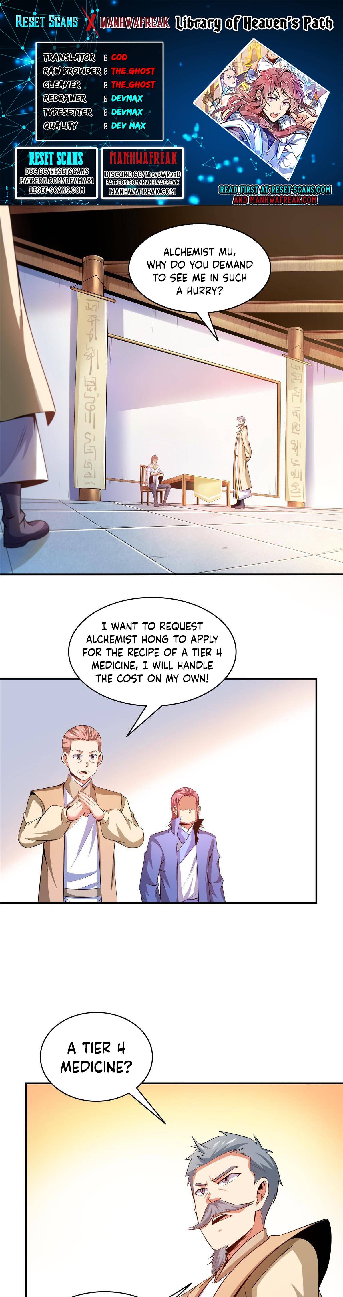 Library of Heaven’s Path chapter 208 page 1