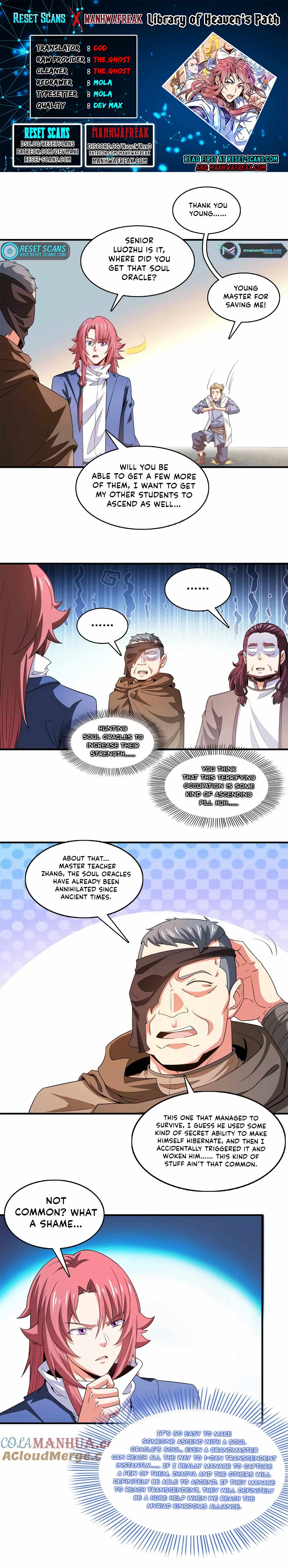 Library of Heaven’s Path chapter 271 page 1