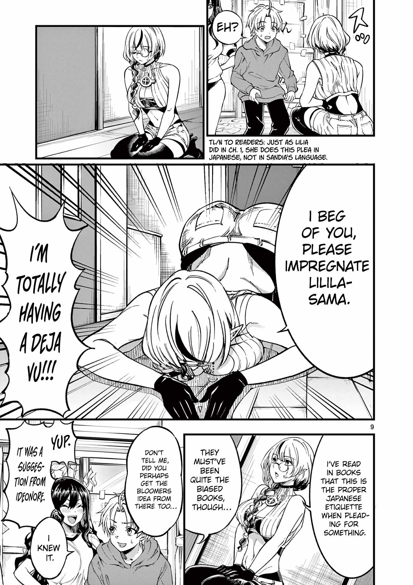 Lilia Pregnant The World End chapter 4 page 11