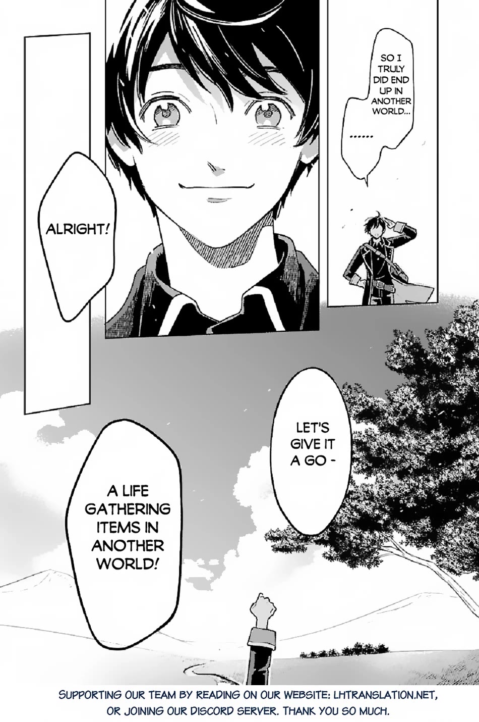 Living a Carefree Life Collecting Raw Materials in Another World chapter 1 page 16