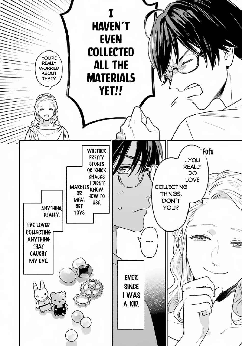 Living a Carefree Life Collecting Raw Materials in Another World chapter 1 page 7