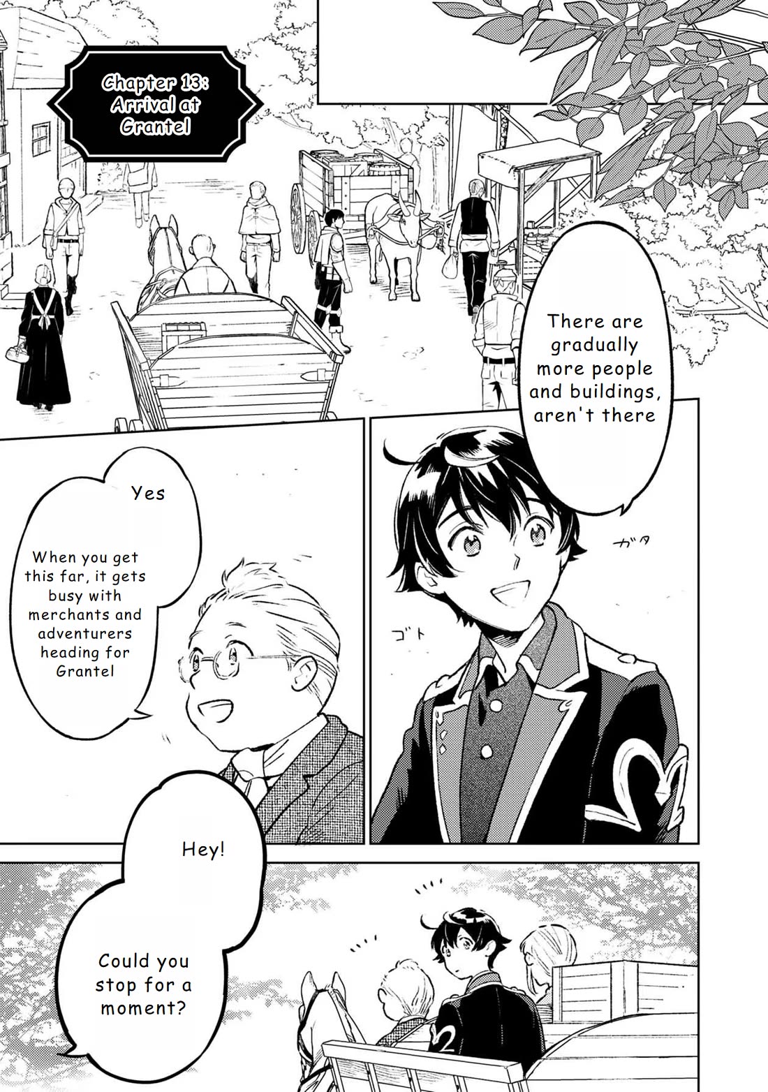 Living a Carefree Life Collecting Raw Materials in Another World chapter 13 page 1