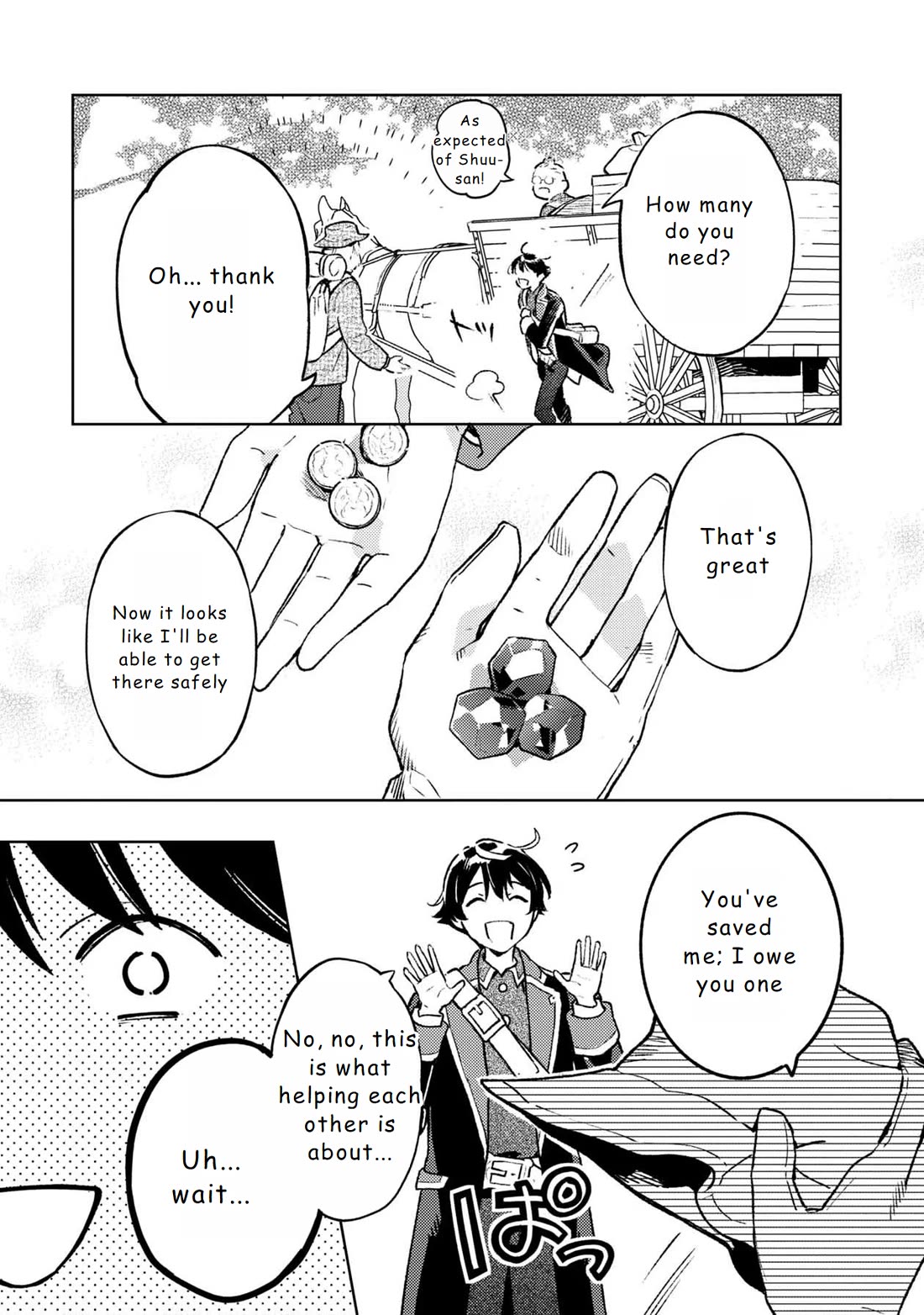 Living a Carefree Life Collecting Raw Materials in Another World chapter 13 page 3