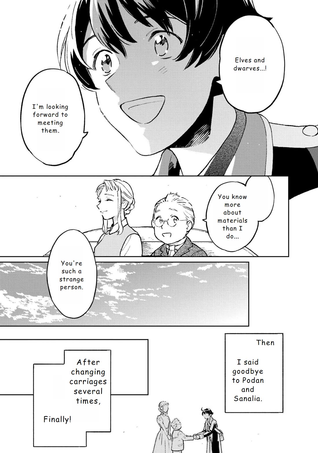 Living a Carefree Life Collecting Raw Materials in Another World chapter 13 page 5