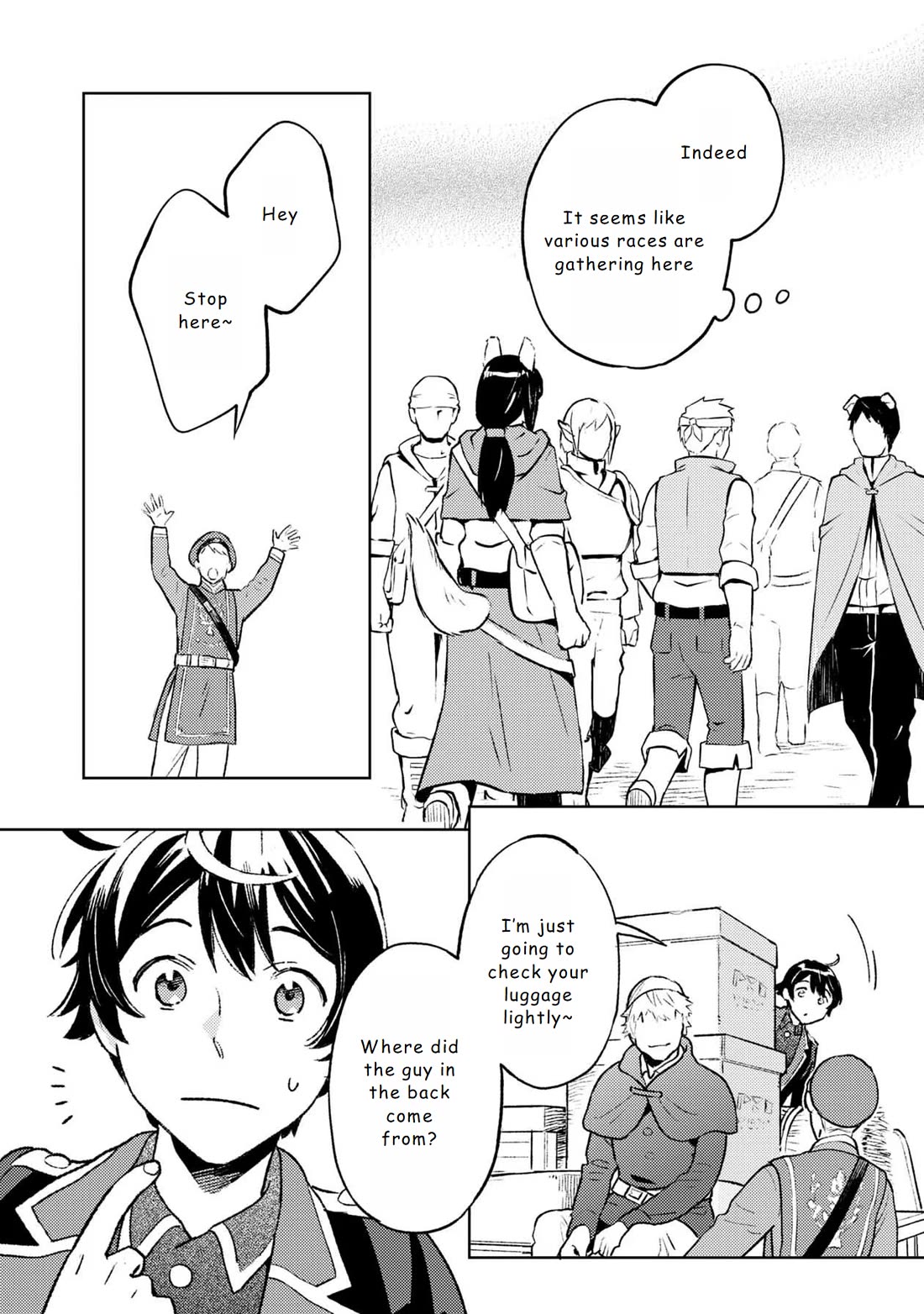 Living a Carefree Life Collecting Raw Materials in Another World chapter 13 page 8