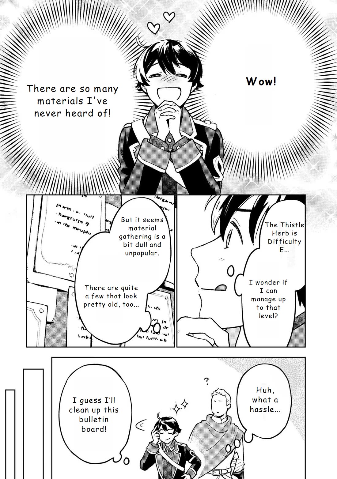 Living a Carefree Life Collecting Raw Materials in Another World chapter 15 page 7