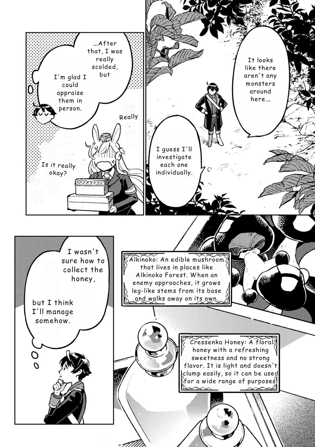 Living a Carefree Life Collecting Raw Materials in Another World chapter 16 page 7