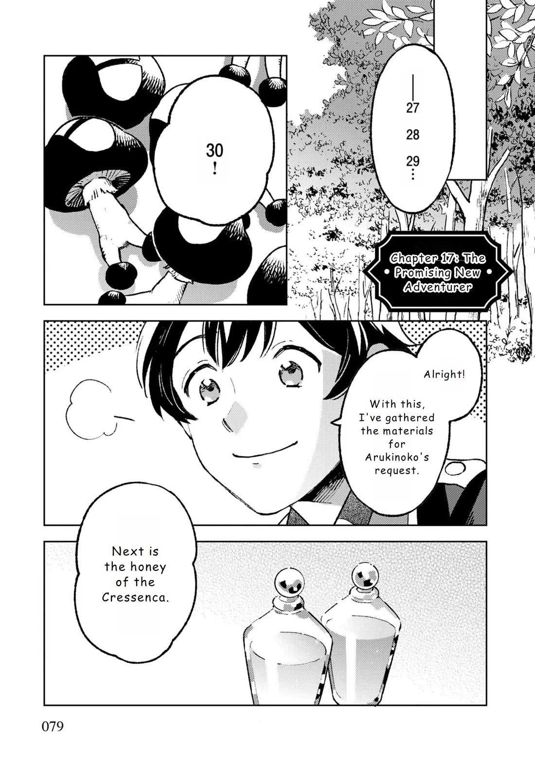 Living a Carefree Life Collecting Raw Materials in Another World chapter 17 page 1