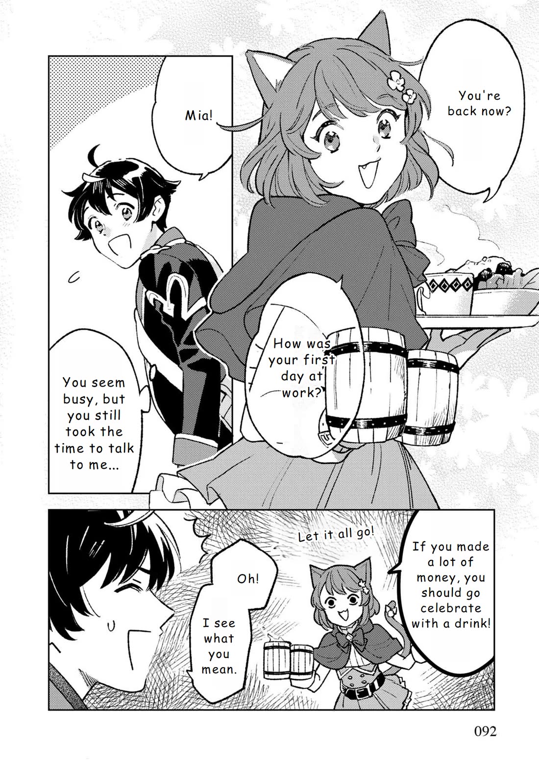 Living a Carefree Life Collecting Raw Materials in Another World chapter 17 page 14