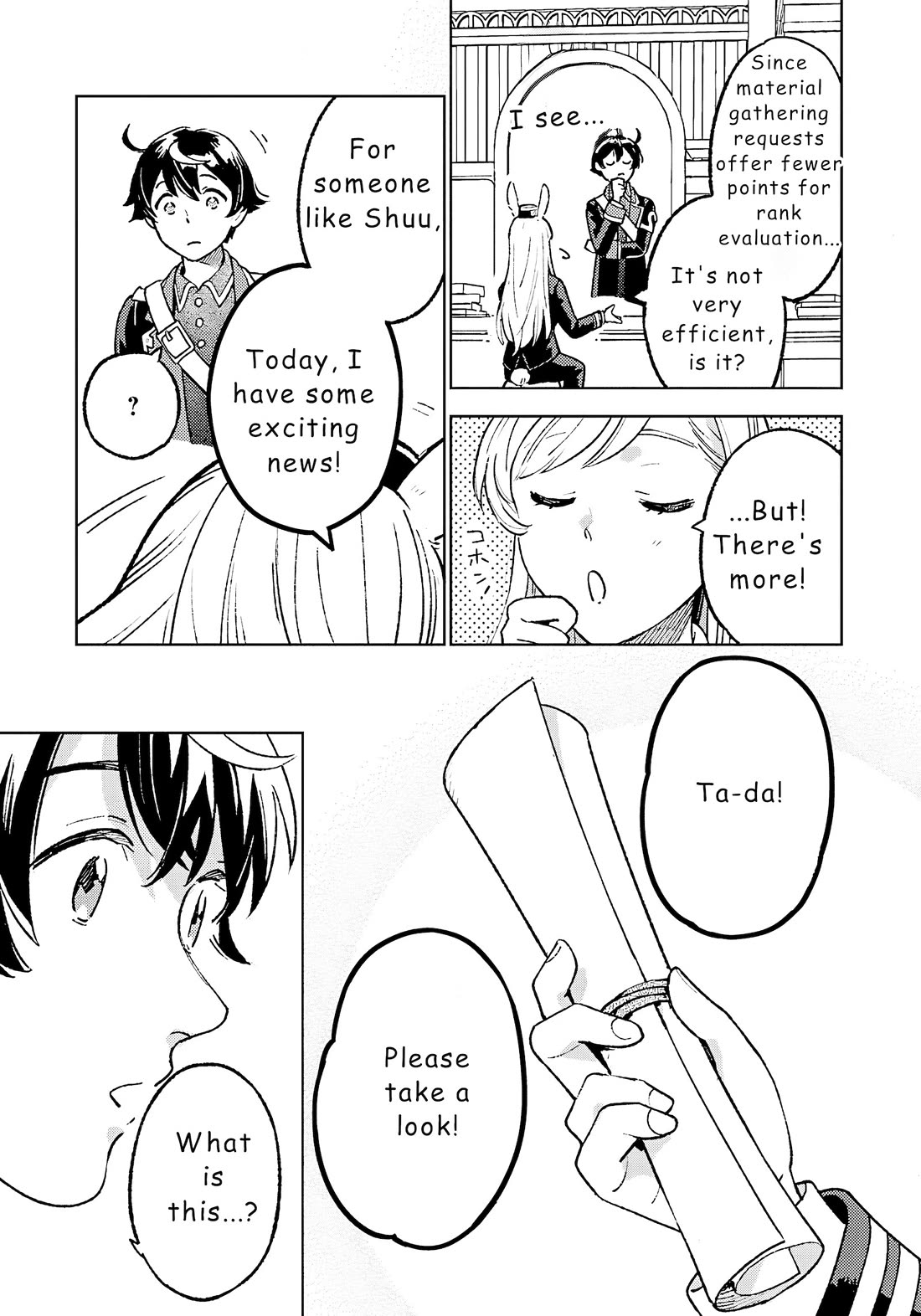 Living a Carefree Life Collecting Raw Materials in Another World chapter 19 page 3