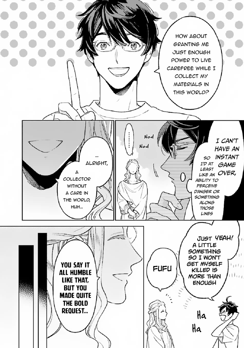 Living a Carefree Life Collecting Raw Materials in Another World chapter 2 page 5