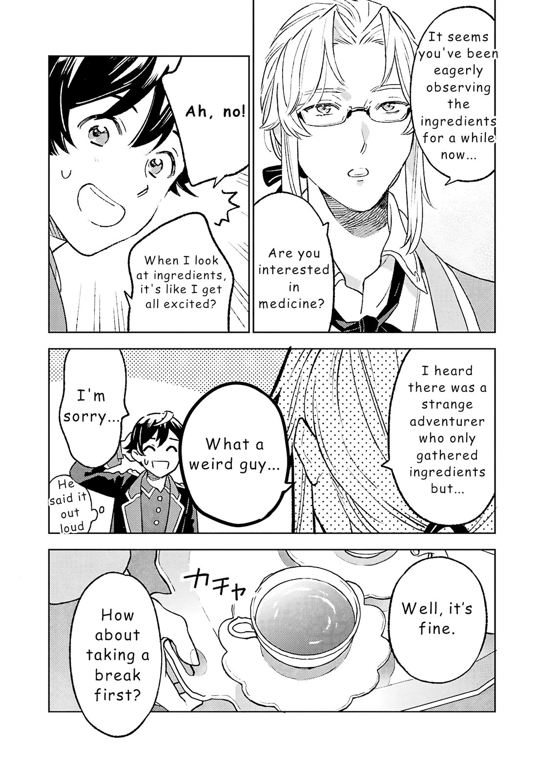 Living a Carefree Life Collecting Raw Materials in Another World chapter 20 page 4