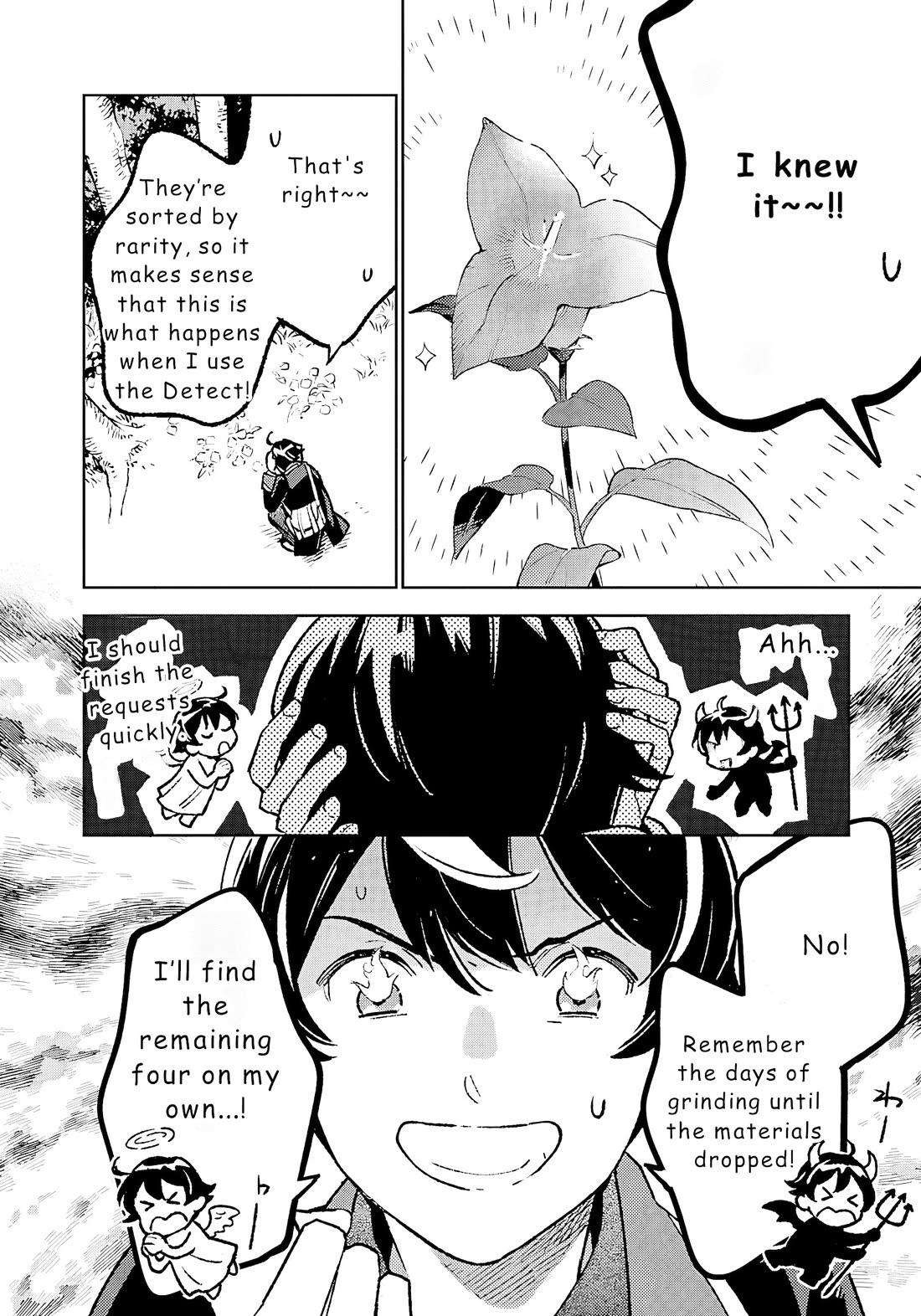 Living a Carefree Life Collecting Raw Materials in Another World chapter 21 page 12