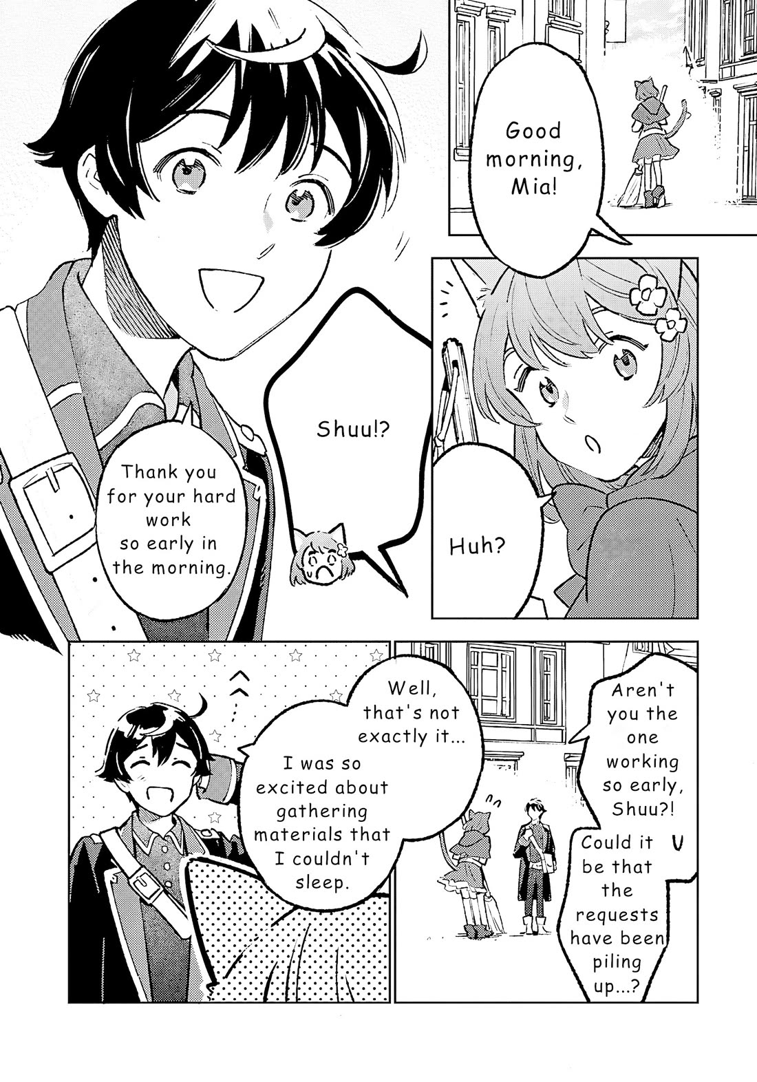 Living a Carefree Life Collecting Raw Materials in Another World chapter 21 page 4
