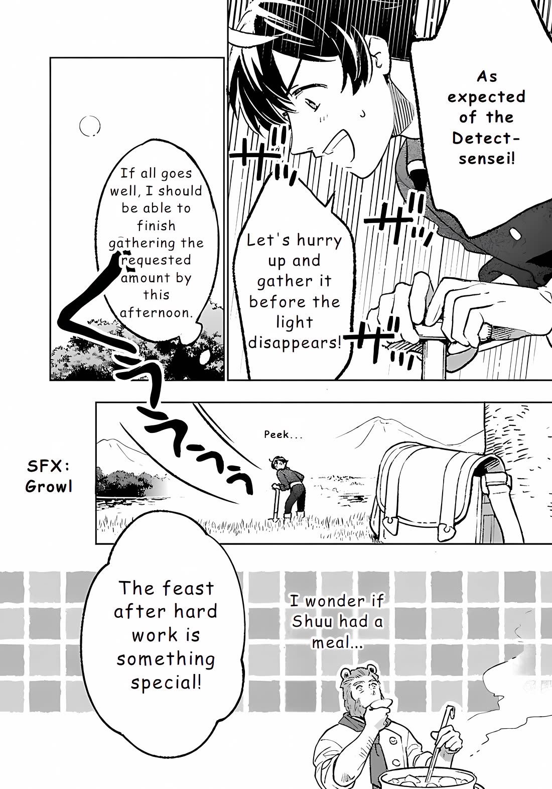 Living a Carefree Life Collecting Raw Materials in Another World chapter 22 page 14