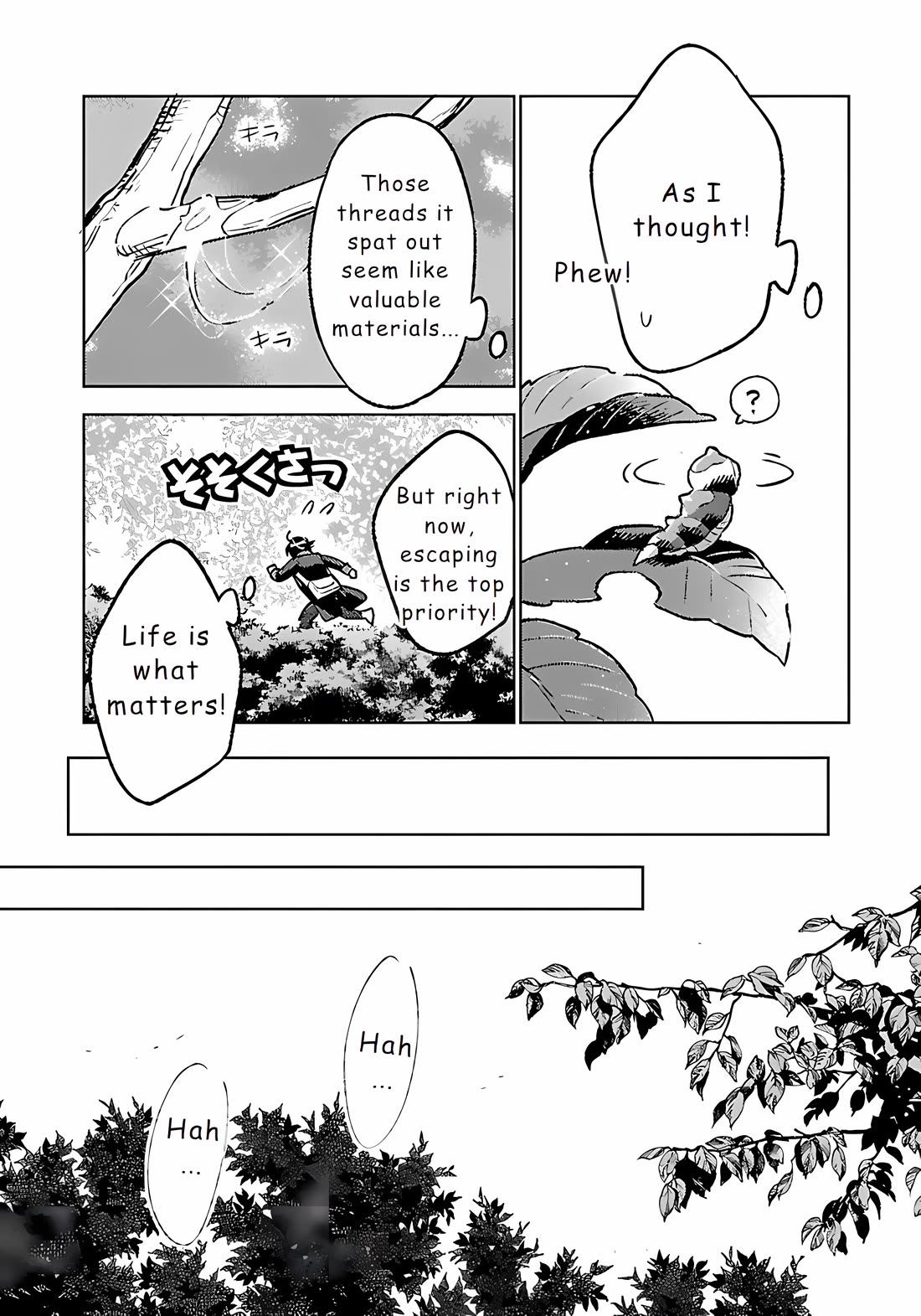 Living a Carefree Life Collecting Raw Materials in Another World chapter 23 page 10