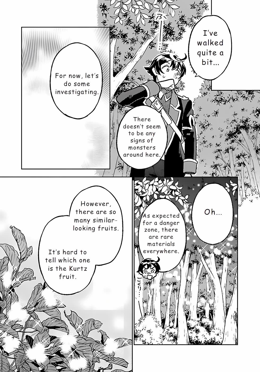 Living a Carefree Life Collecting Raw Materials in Another World chapter 23 page 11