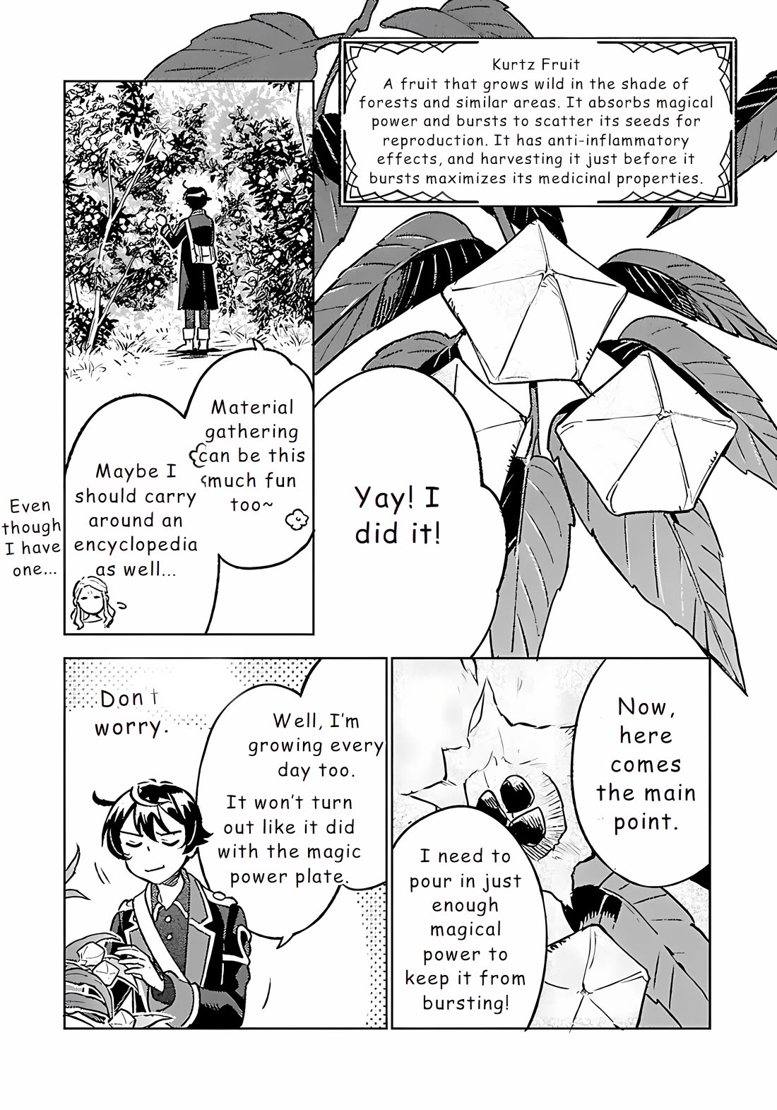 Living a Carefree Life Collecting Raw Materials in Another World chapter 23 page 13