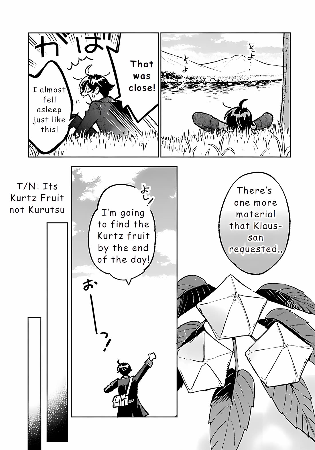 Living a Carefree Life Collecting Raw Materials in Another World chapter 23 page 4