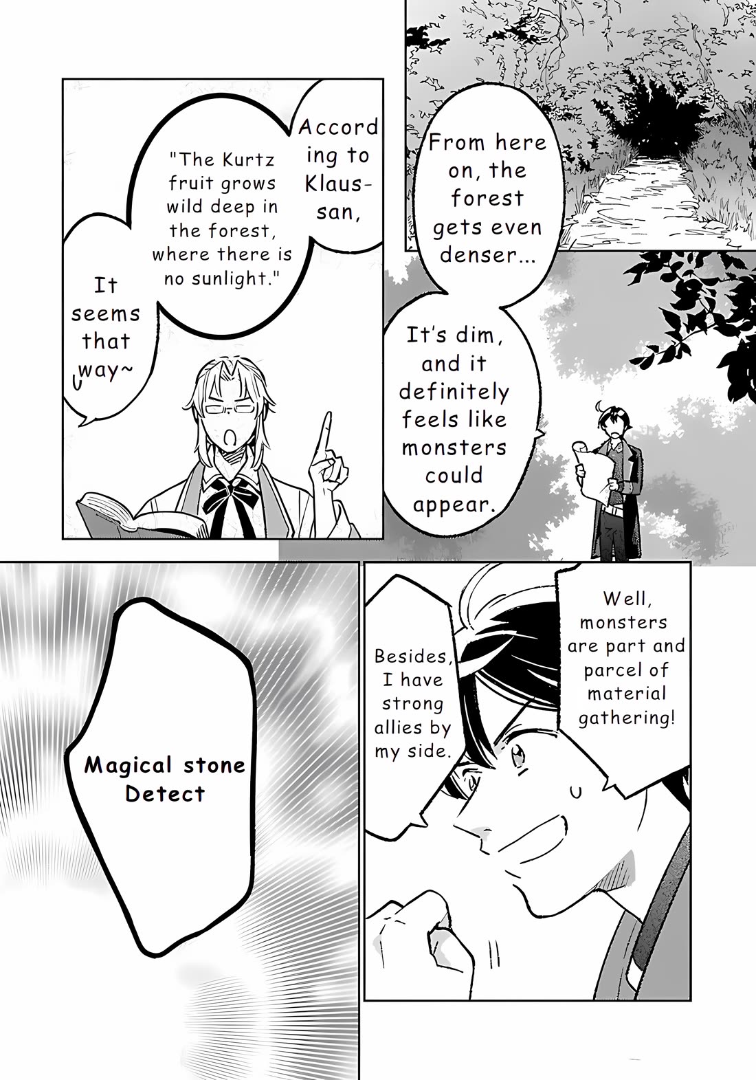 Living a Carefree Life Collecting Raw Materials in Another World chapter 23 page 5