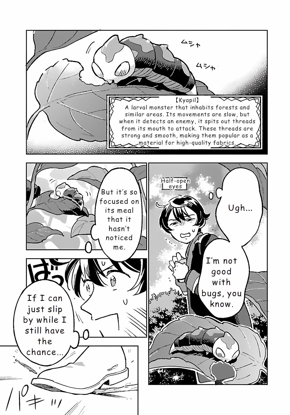 Living a Carefree Life Collecting Raw Materials in Another World chapter 23 page 8