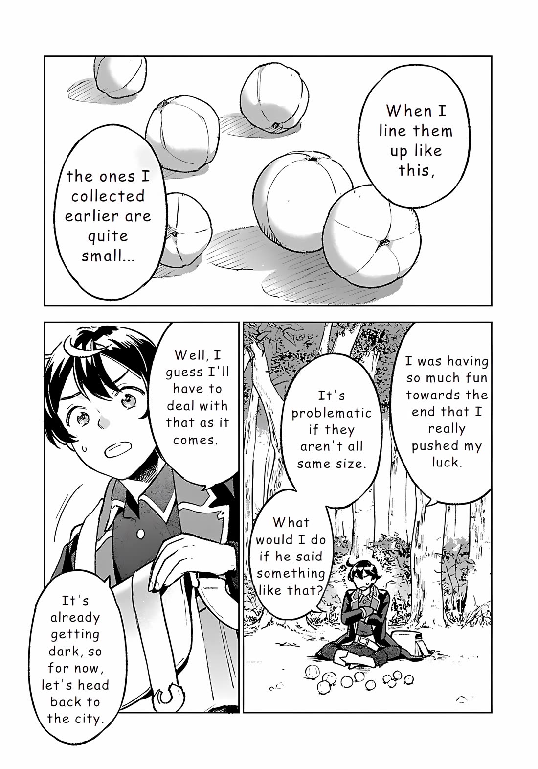 Living a Carefree Life Collecting Raw Materials in Another World chapter 24 page 3