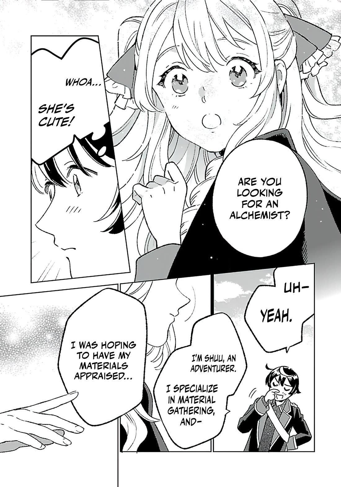 Living a Carefree Life Collecting Raw Materials in Another World chapter 25 page 12