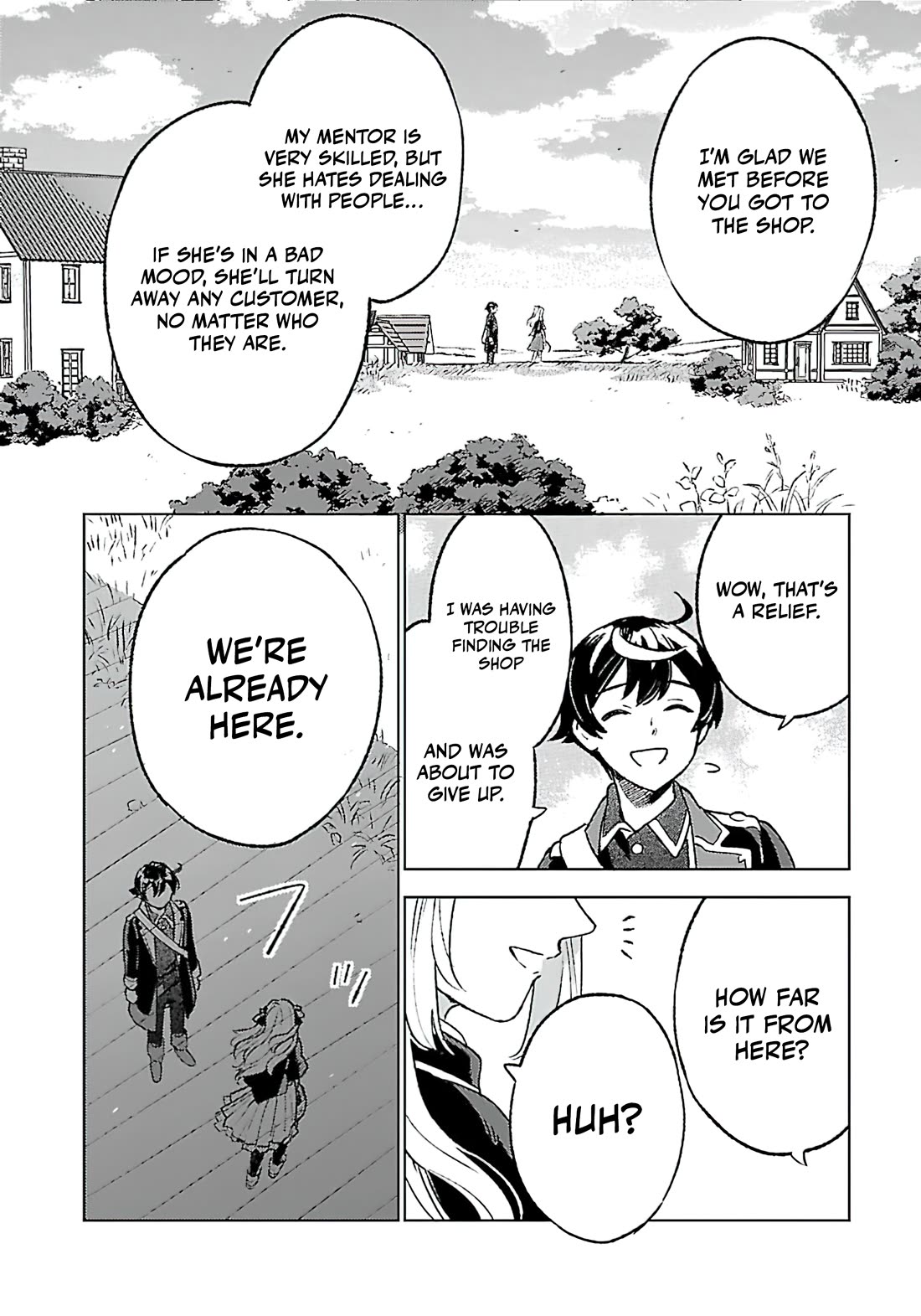 Living a Carefree Life Collecting Raw Materials in Another World chapter 25 page 14