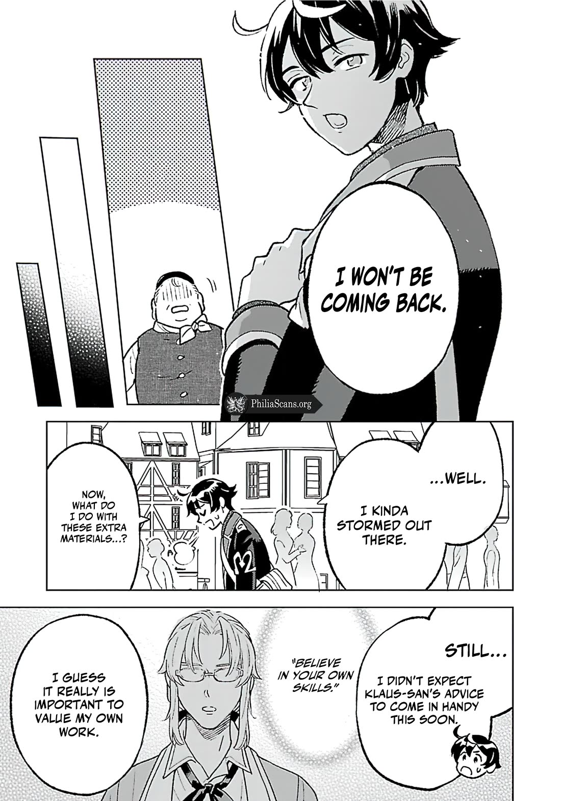 Living a Carefree Life Collecting Raw Materials in Another World chapter 25 page 9