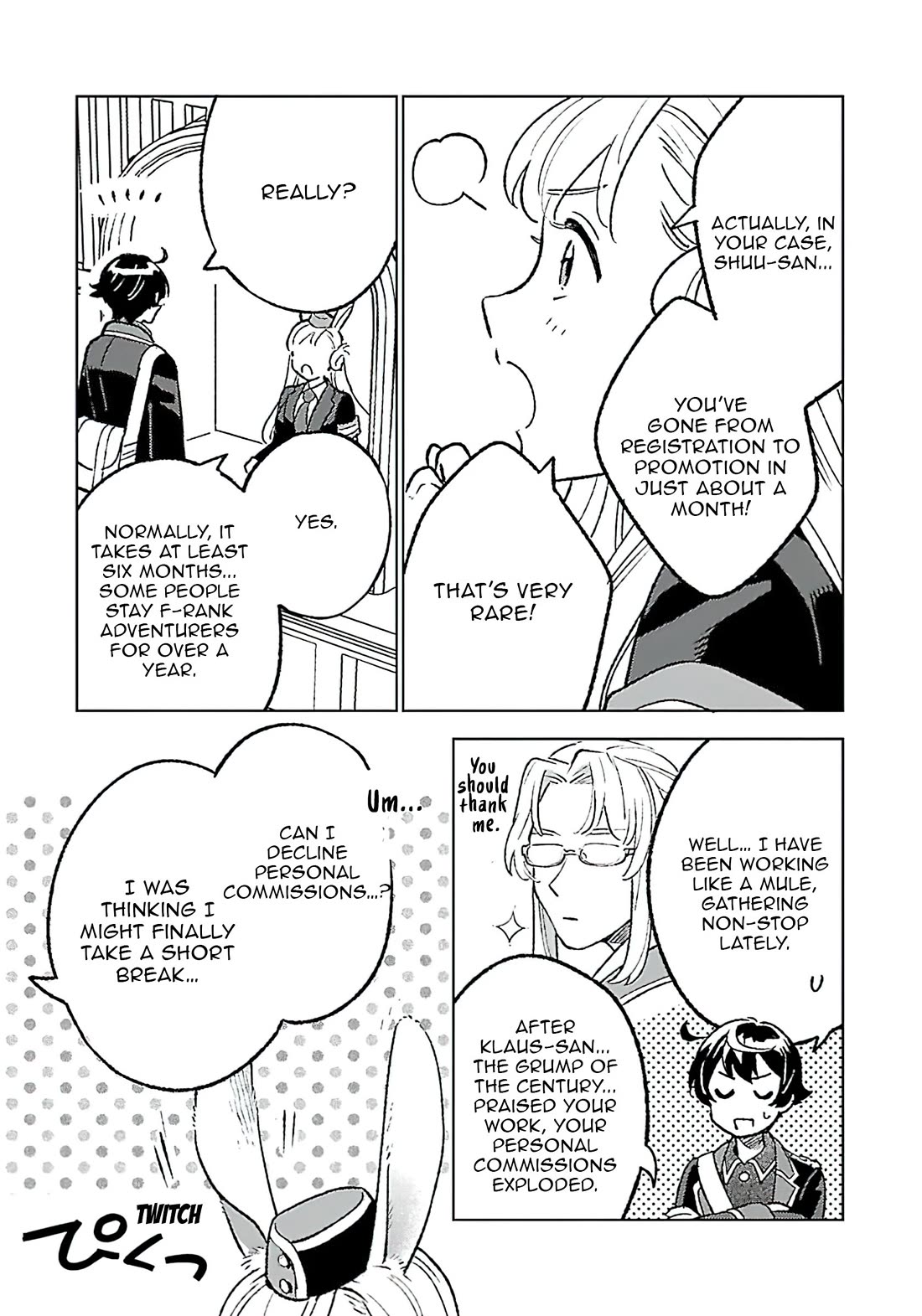 Living a Carefree Life Collecting Raw Materials in Another World chapter 27 page 3