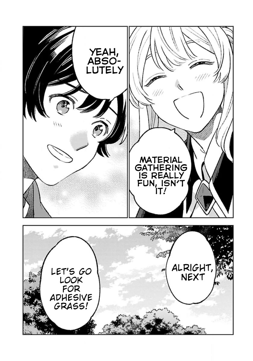 Living a Carefree Life Collecting Raw Materials in Another World chapter 29 page 14