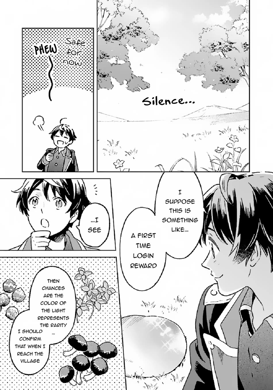 Living a Carefree Life Collecting Raw Materials in Another World chapter 3 page 12